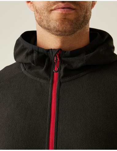 REG-TRF690-Navigate Hooded Full Zip Fleece